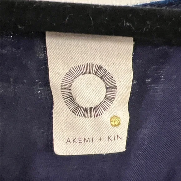 Anthropologie Elegant Blue Patterned Dress - Picture 5 of 5